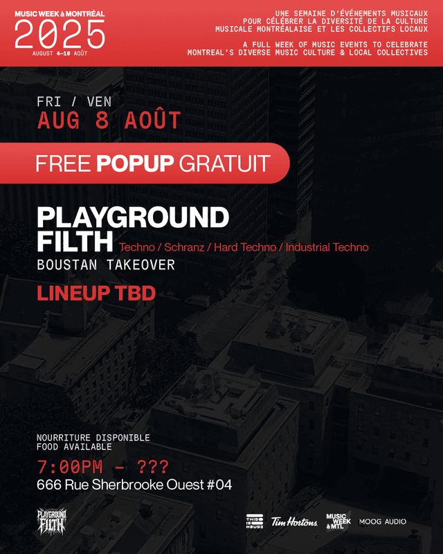PLAYGROUND FILTH BOUSTAN