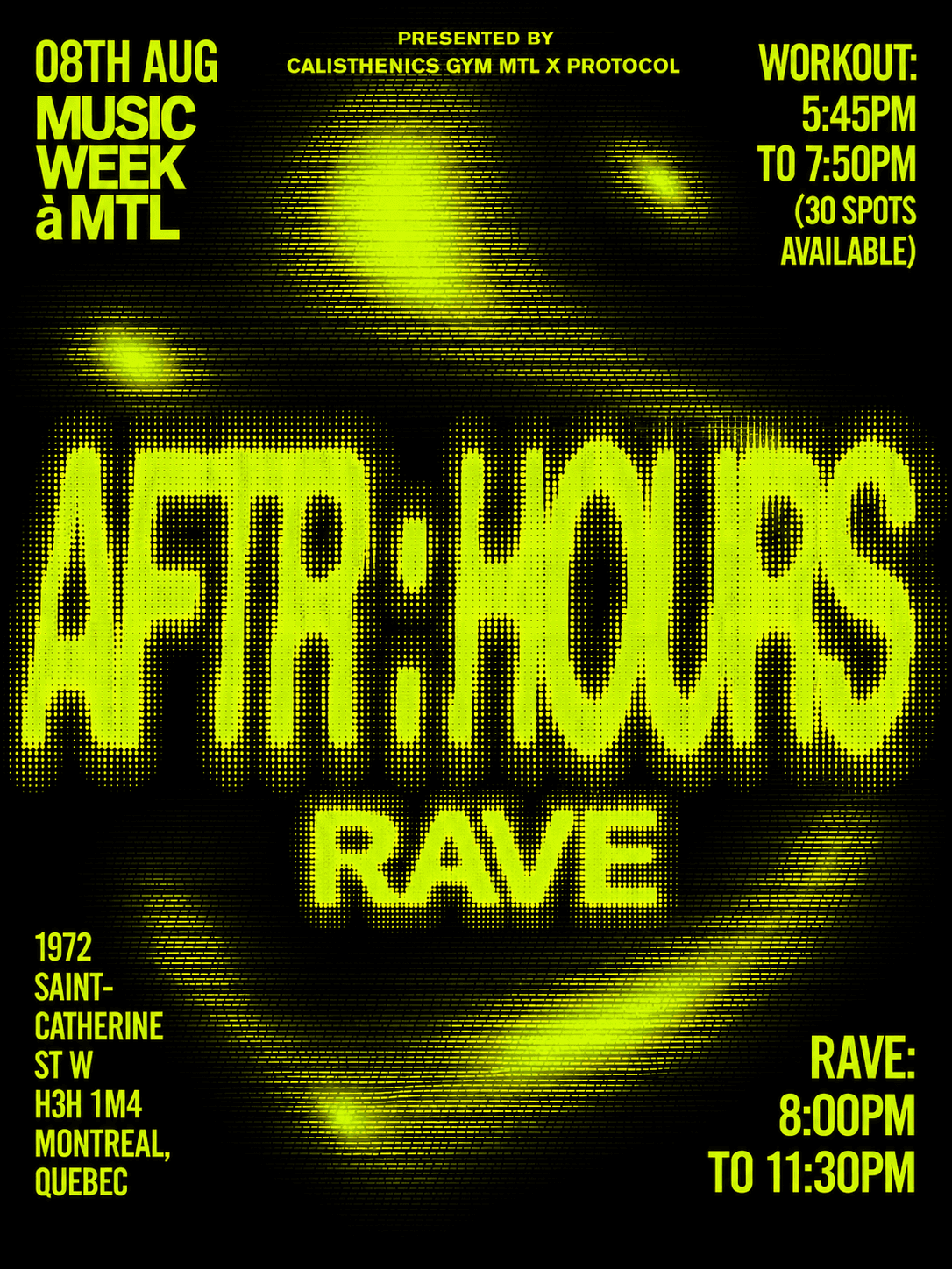AFTR:HOURS - MUSIC WEEK