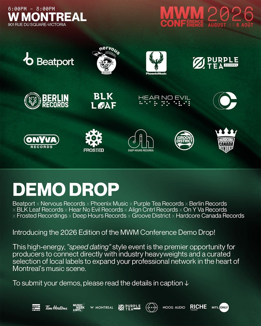 MWM CONFERENCE: DEMO DROP